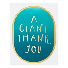 Spellbinders Hot Foil Plate - Giant Thank You